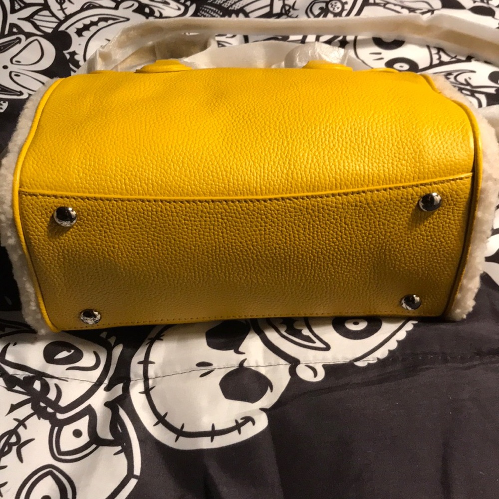 Coach Sharpa Mini Satchel Bag - Picture 5 of 9
